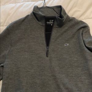 Vineyard Vines quarter zip sweater